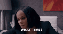 What Time Asking The Time GIF - What Time Asking The Time Tika Sumpter GIFs