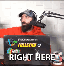 right here daniel keem keemstar over here right in here