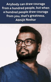 abhijit naskar naskar greatness great courage