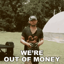 Were Out Of Money Brandon Lay GIF - Were Out Of Money Brandon Lay We Dont Have Any Money More GIFs