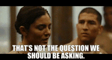 Top Gun Natasha Trace GIF - Top Gun Natasha Trace Thats Not The Question We Should Be Asking GIFs