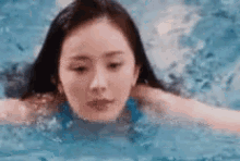 游泳 GIF - Yang Mi Swimming Swimming Pool GIFs