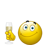 Cheers Emoji Sticker - Cheers Emoji Smiles Stickers