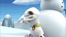 Paw Patrol Snow GIF - Paw Patrol Snow Snowman GIFs