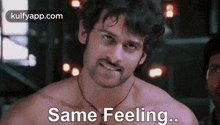 Same Feeling.Gif GIF - Same Feeling Prabhas Bujjigadu GIFs