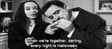 Addams Family Halloween GIF - Addams Family Halloween Love GIFs