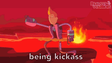 kick being