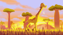 Mundobita Dona Girafa GIF