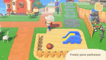 Sand Animal Crossing GIF - Sand Animal Crossing Animal Crossing New Horizons GIFs