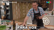 Para Vos Paulo Kablan GIF - Para Vos Paulo Kablan Master Chef Argentina GIFs