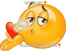Emoji Blow A Kiss GIF