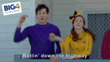 Rollin Down The Higway Dancing GIF