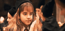 Hermione Granger Clap GIF - Hermione Granger Clap Applause GIFs
