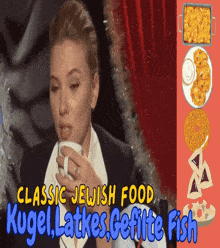 Jewish Food Scarlett Johansson GIF