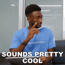 Sounds Pretty Cool Marques Brownlee GIF - Sounds Pretty Cool Marques Brownlee I Think Its Cool GIFs