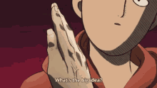 Saitama One Punch Man GIF - Saitama One Punch Man Who Are You GIFs