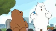 Excercise Grizzly Bear GIF - Excercise Grizzly Bear We Bare Bears GIFs