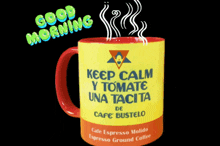 good morning buenos dias cafe bustelo