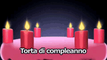 Torta Di Compleanno Tanti Auguri Buon Compleanno Candeline GIF - Birthday Cake Happy Birthday Candles GIFs