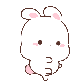 Bunny Cute Sticker - Bunny Cute Spin Stickers
