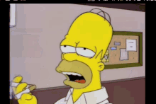 Homer Smoking GIF - Homer Smoking Simpsons GIFs