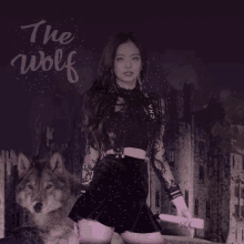 Wolf Jennie GIF - Wolf Jennie Korean Star GIFs