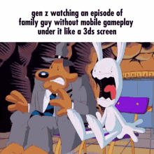 Sam And Max Family Guy Pipeline Incident GIF - Sam And Max Family Guy Pipeline Incident Basil Nation GIFs
