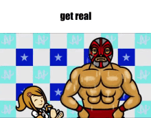 Get Real Get Real Rhythm Heaven GIF - Get Real Get Real Rhythm Heaven Mick Bride GIFs