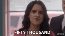 Fifty Thousand Dollars Isabella GIF
