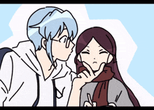 Anime Anime Hug GIF - Anime Anime Hug Anime Bite GIFs