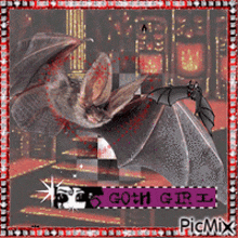 Bat Goth Girl GIF - Bat Goth Girl Goth GIFs