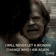 i will never change for a woman never william h macy frank gallagher shameless