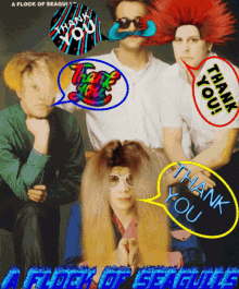 A Flock Of Seagulls Thank You GIF - A Flock Of Seagulls Flock Of Seagulls Thank You GIFs