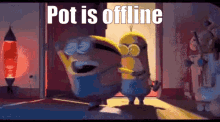 Pot Is Offline Pot GIF - Pot Is Offline Pot Offline GIFs