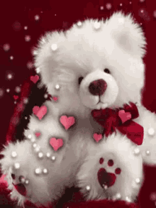 Teddy Bear Cute GIF - Teddy Bear Cute Hearts GIFs