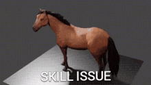 Skill Issue Horse GIF - Skill Issue Horse Meme GIFs