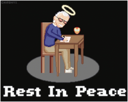 Rest In Peace Rip Stan Lee GIF - Rest In Peace Rip Stan Lee - Discover &  Share GIFs