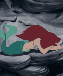 Crying Ariel GIF - Crying Ariel Little Mermaid GIFs