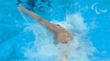 Swimming Aurelie Rivard GIF - Swimming Aurelie Rivard Team Canada GIFs