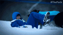 Dogs Love Snow The Pack GIF - Dogs Love Snow The Pack Black Dog GIFs