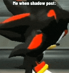 Fearless Year Of Shadow Shadow The Hedgehog GIF