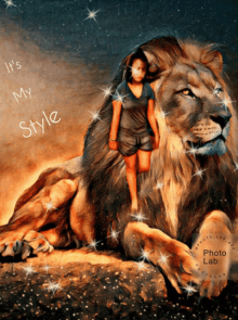 Art Lion GIF - Art Lion Girl GIFs