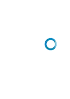 a blue circle on a white background with a white border