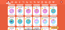 a screenshot of a game that says yêu thích on the top left