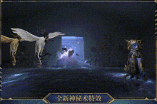 a person is standing in the dark with a blue light coming out of their chest .