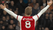 Arsenal Vs Leicester Odegaard GIF - Arsenal Vs Leicester Odegaard Martin Odegaard GIFs