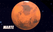 Planeta Marte Girando GIF - Marte Planeta GIFs