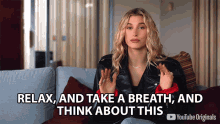 Relax And Take A Breath GIF - Relax And Take A Breath And Think About This GIFs