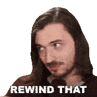 Rewind That Aaron Brown Sticker - Rewind That Aaron Brown Bionicpig Stickers