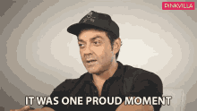 It Was One Proud Moment Bobby Deol GIF - It Was One Proud Moment Bobby Deol Pinkvilla GIFs